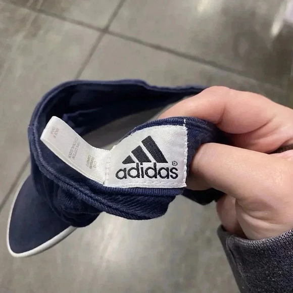 Adidas Hat Cap Visor Strapback Golf Tennis Adult Unisex Adjustable Embroidered - Picture 2 of 6